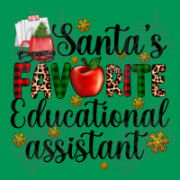 Santa's Favorite Educational Assistant Classic T-shirt | Artistshot