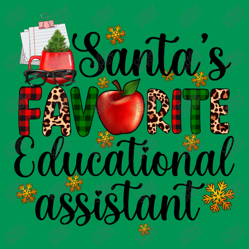 Santa's Favorite Educational Assistant Classic T-shirt | Artistshot