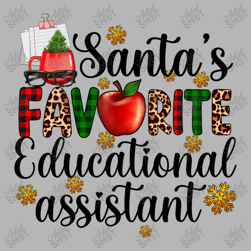 Santa's Favorite Educational Assistant Hoodie & Jogger Set | Artistshot