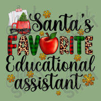 Santa's Favorite Educational Assistant Rectangle Patch | Artistshot