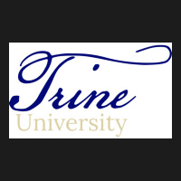 Trine University Sticker  Yellow Hoodie & Jogger Set | Artistshot