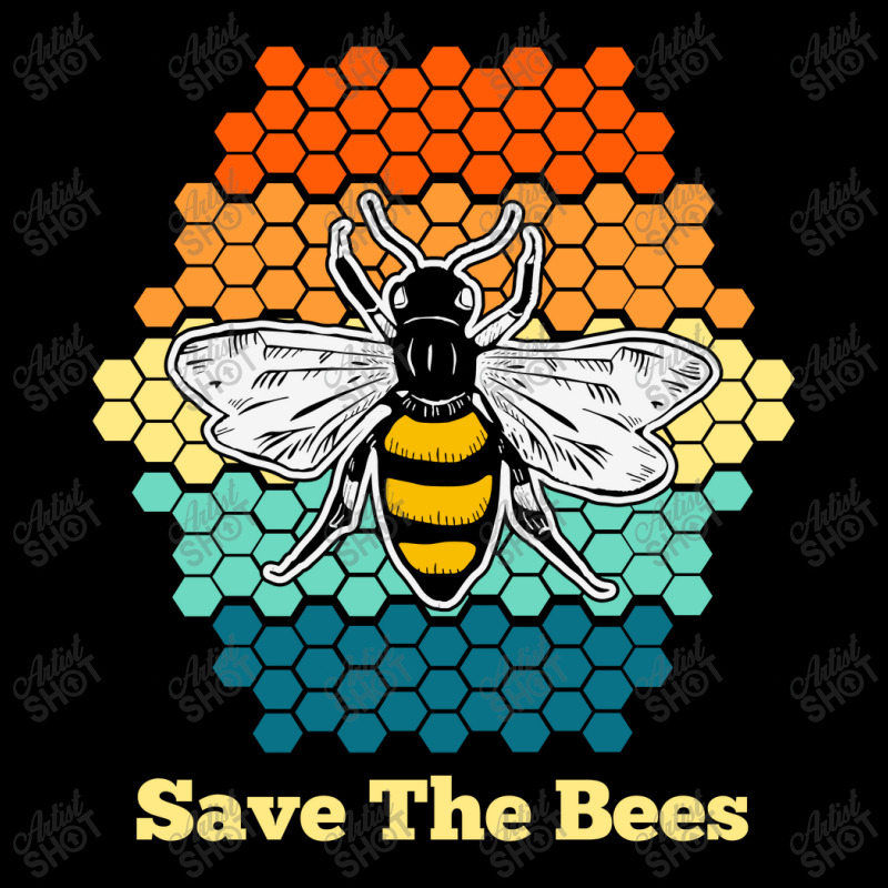 Save The Bees – Honey Bee V-neck Tee | Artistshot