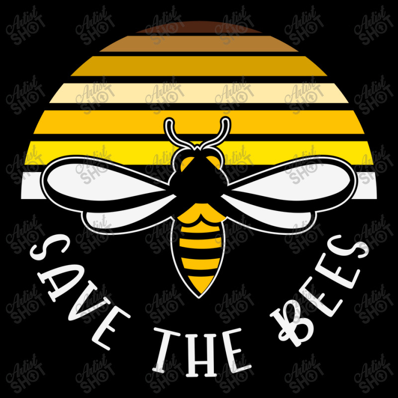 Retro Vintage Bumble Bee Save The Bees V-neck Tee | Artistshot