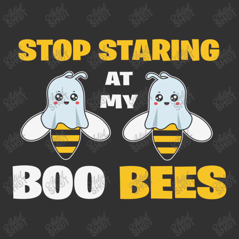 Stop Staring At My Boo Bees Vintage Short | Artistshot