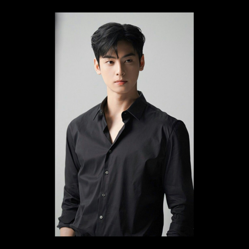 Cha Eunwoo   Handsome Photoshoot Men's Long Sleeve Pajama Set by mannoakciu | Artistshot