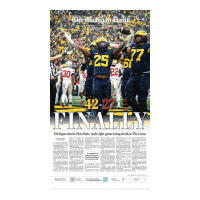 The Michigan Daily Front Cover  Gift V-neck Tee | Artistshot