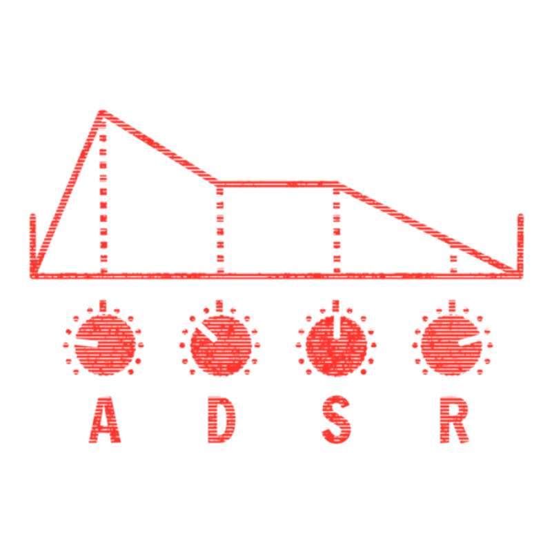 Synthesizer Adsr For Synth Lover 3 Sticker | Artistshot