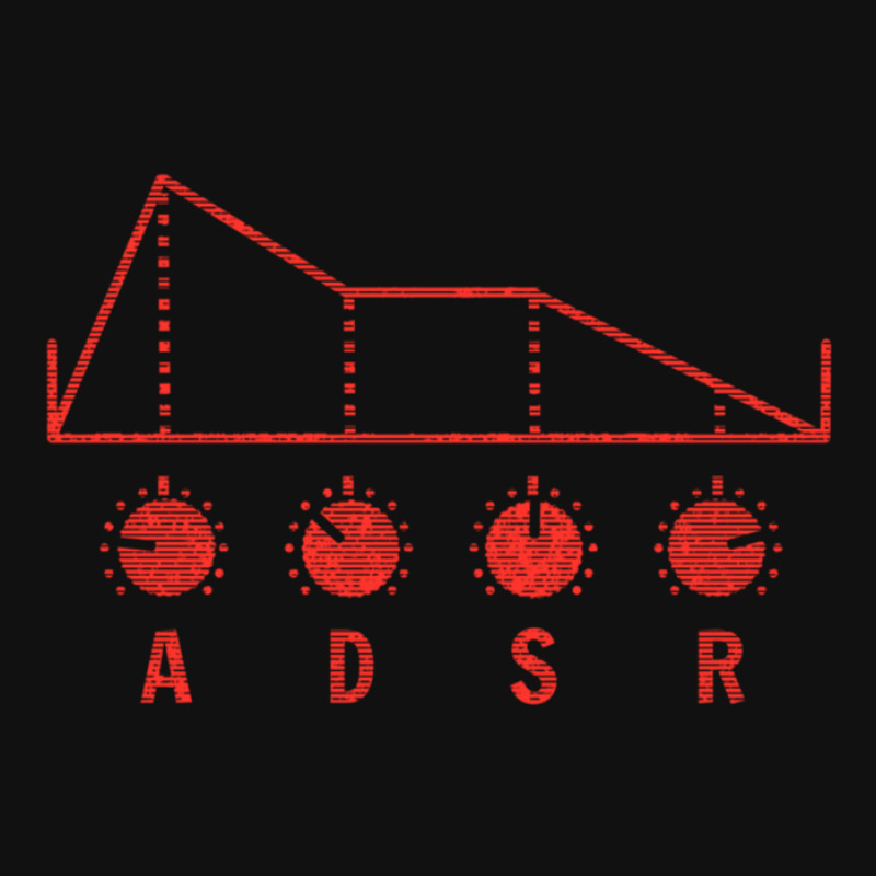 Synthesizer Adsr For Synth Lover 3 Slide Sandal | Artistshot