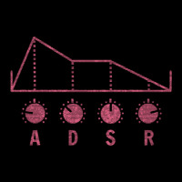 Synthesizer Adsr For Synth Lover 7 V-neck Tee | Artistshot