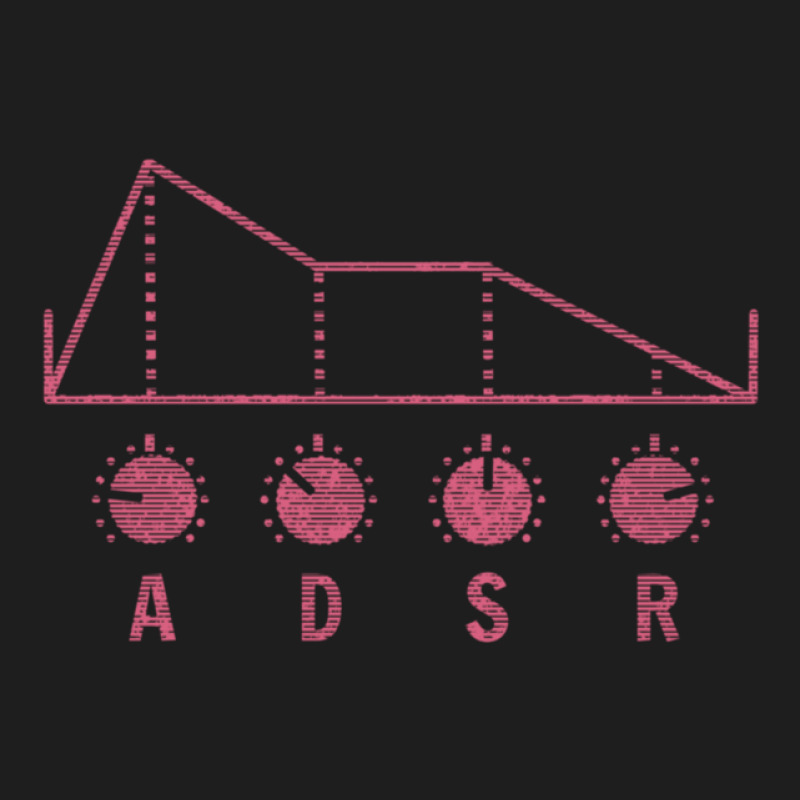 Synthesizer Adsr For Synth Lover 7 Classic T-shirt | Artistshot