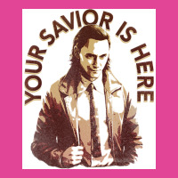 Your Savior Is Here Faded Portrait Poster Quote T-shirt | Artistshot