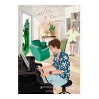 Call Me By Your Name Korean Poster Men's T-shirt Pajama Set | Artistshot