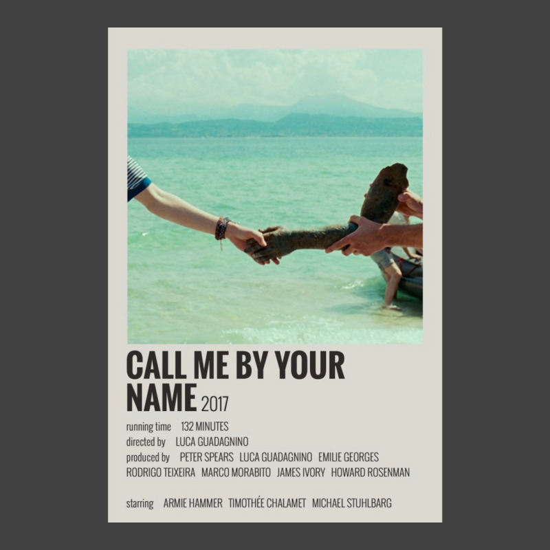 Call Me By Your Name Movie Poster Vintage T-Shirt by gajanbasqesu | Artistshot