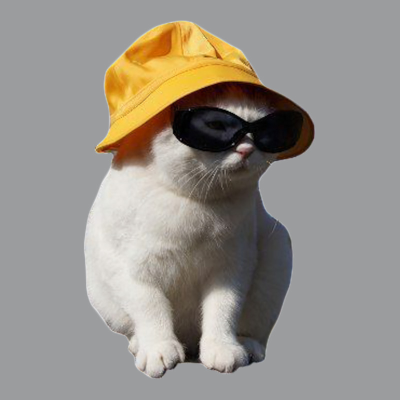 Bucket Hat Cat Classic T-shirt by inggaerzoahg | Artistshot