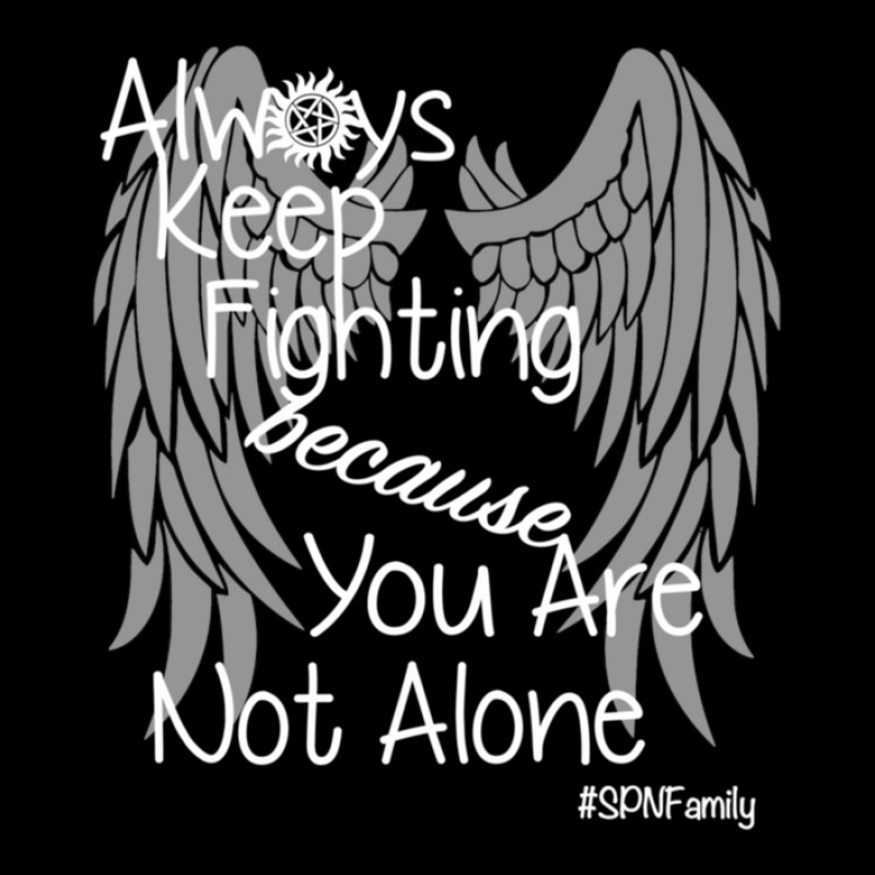 Always Keep Fighting Because You Are Not Alone Variation 1 Pocket T-Shirt by AmberKelsey | Artistshot