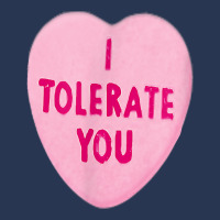 I Tolerate You   Valentine's Day Men Denim Jacket | Artistshot