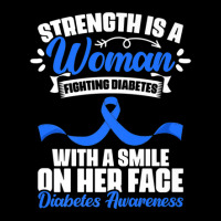 Woman Fighting Diabetes Warrior Diabetic Diabetes Awareness Zipper Hoodie | Artistshot