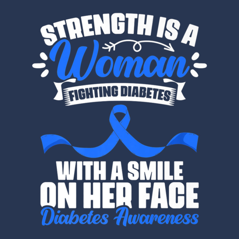 Woman Fighting Diabetes Warrior Diabetic Diabetes Awareness Men Denim Jacket | Artistshot