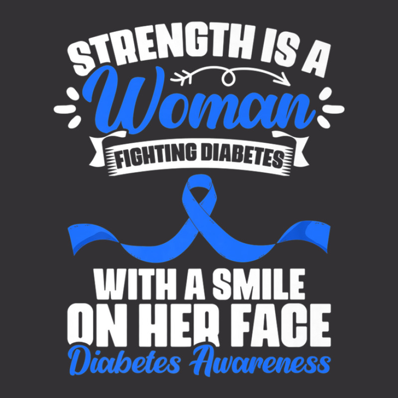 Woman Fighting Diabetes Warrior Diabetic Diabetes Awareness Vintage Short | Artistshot