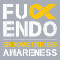 Fuck Endo Endometriosis Awareness Month Endo Support Ribbon T Shirt Tank Dress | Artistshot