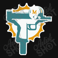 Miami Gun Dolphin Graphic Youth T-shirt | Artistshot