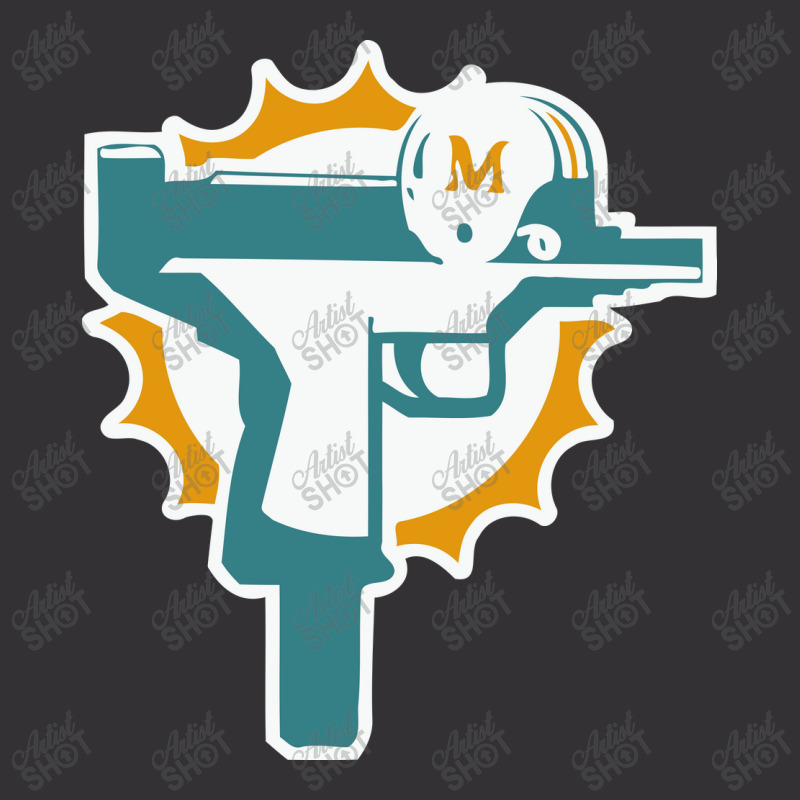 Miami Gun Dolphin Vintage Short | Artistshot