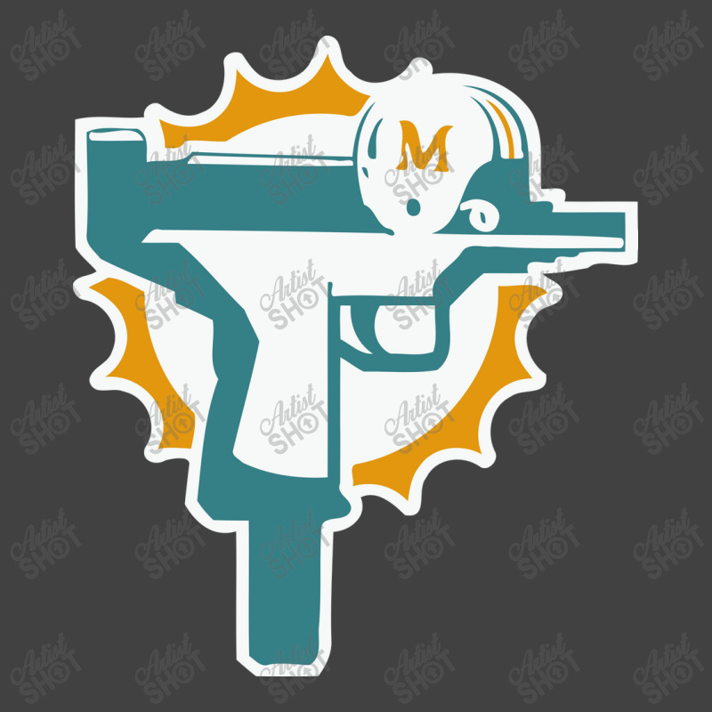 Miami Gun Dolphin Vintage T-shirt | Artistshot