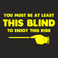 At Least This Blind Low Vision, Blind, T Shirt Ladies Fitted T-shirt | Artistshot