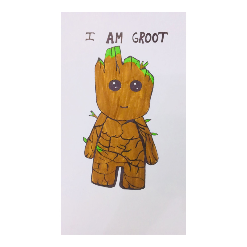 Groot Add Your Name Sticker | Artistshot