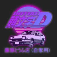 Initial D Ae86 Retro Synthwave 3/4 Sleeve Shirt | Artistshot