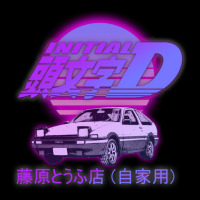 Initial D Ae86 Retro Synthwave Zipper Hoodie | Artistshot