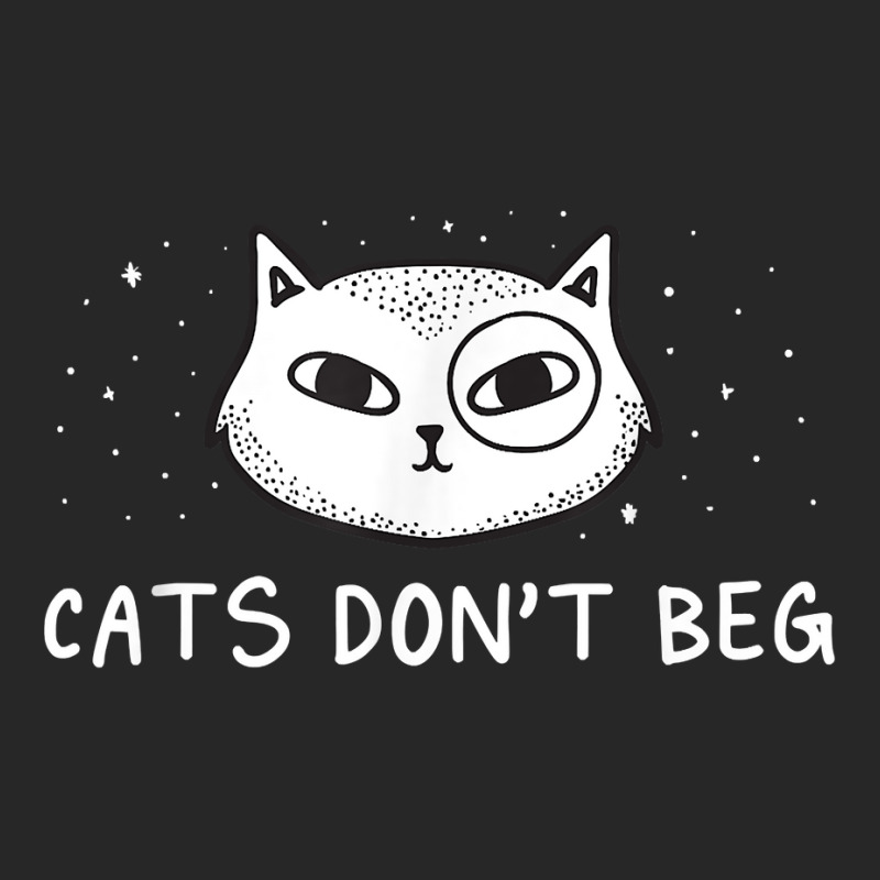 Cats Don't Beg Cat Mom Funny Cat Dad Humor Sayings T Shirt Men's T-shirt Pajama Set | Artistshot