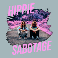 Hippie Sabotage Aesthetic Style Photo With Text Unisex Sherpa-lined Denim Jacket | Artistshot