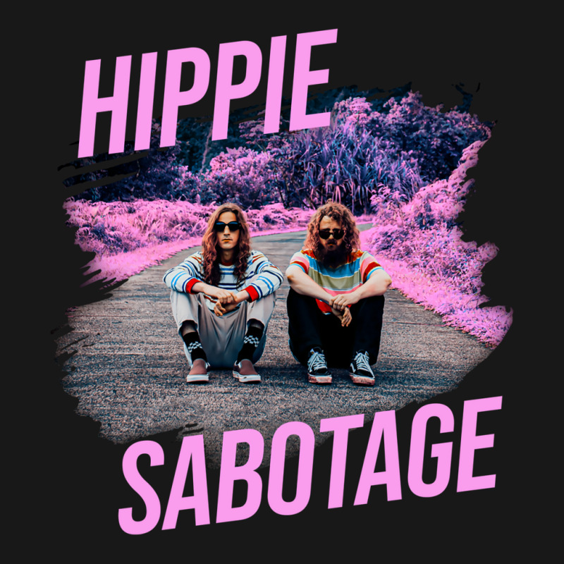 Hippie Sabotage Aesthetic Style Photo With Text Flannel Shirt | Artistshot