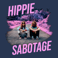 Hippie Sabotage Aesthetic Style Photo With Text Men Denim Jacket | Artistshot