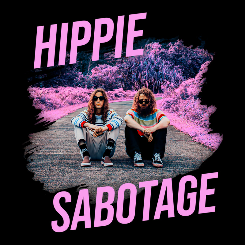 Hippie Sabotage Aesthetic Style Photo With Text Fleece Short | Artistshot