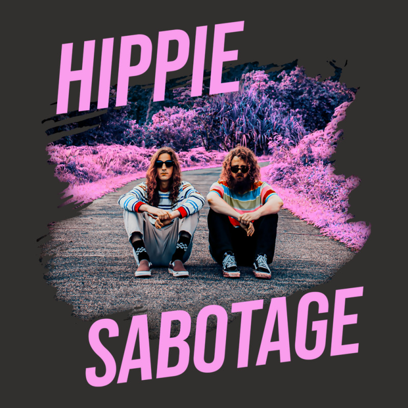 Hippie Sabotage Aesthetic Style Photo With Text Champion Hoodie | Artistshot