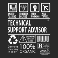 Limited Edition Technical Support Advisor T Shirt - Multitasking Certi Toddler T-shirt | Artistshot