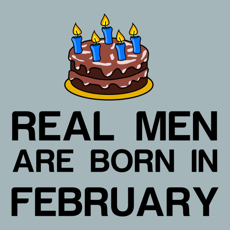 Real Men Are Born In February Unisex Sherpa-lined Denim Jacket | Artistshot