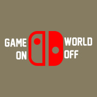 Game On World Off For Dark Flannel Shirt | Artistshot