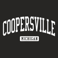 Coopersville Michigan Mi Vintage Athletic Sports Design T Shirt Ladies Fitted T-shirt | Artistshot