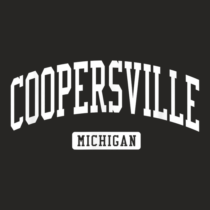 Coopersville Michigan Mi Vintage Athletic Sports Design T Shirt Ladies Fitted T-Shirt by noelenedh2mar | Artistshot