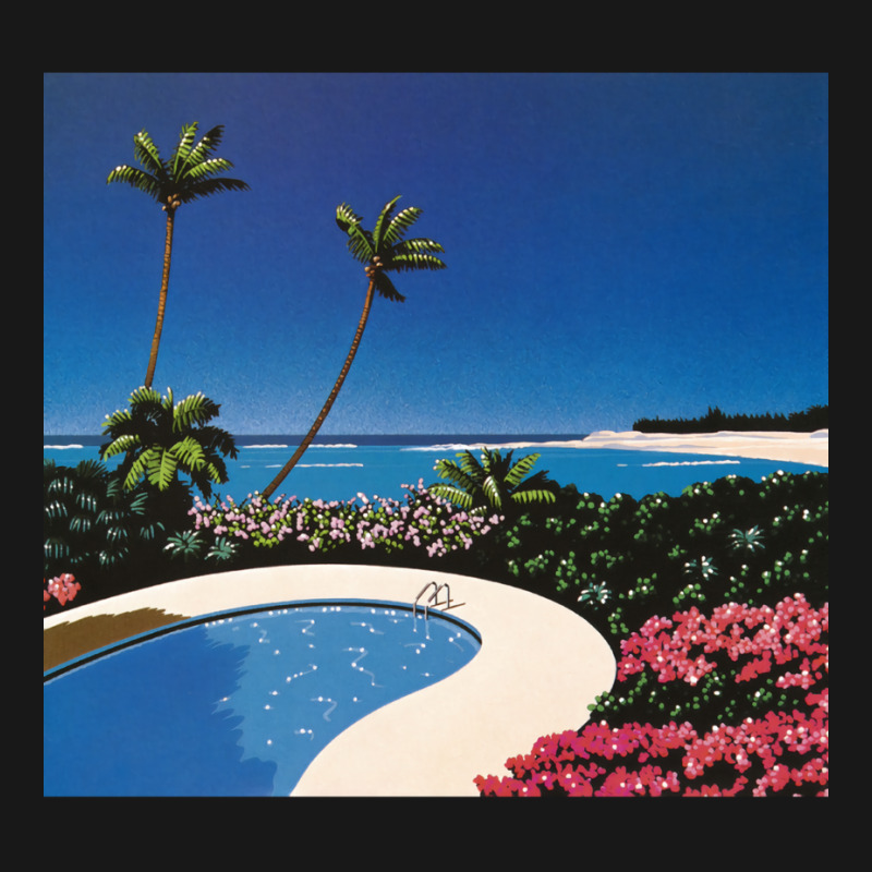 Hiroshi Nagai Art Print Poster Vaporwave Aesthetic Wallpaper Flannel Shirt | Artistshot