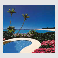 Hiroshi Nagai Art Print Poster Vaporwave Aesthetic Wallpaper Exclusive T-shirt | Artistshot