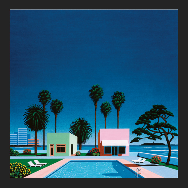 Hiroshi Nagai Art Print Poster Vaporwave Shirt Wallpaper 3/4 Sleeve Shirt | Artistshot