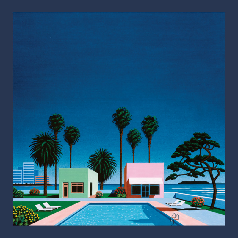 Hiroshi Nagai Art Print Poster Vaporwave Shirt Wallpaper Men Denim Jacket | Artistshot