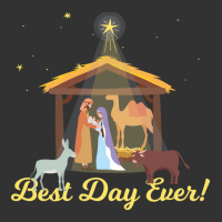 Best Day Ever   Christmas Advent Nativity Scene North Star Long Sleeve Baby Bodysuit | Artistshot