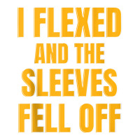 Funny Workout I Flexed And My Sleeves Fell Off Tank Top Unisex Hoodie | Artistshot