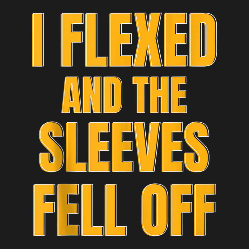 Funny Workout I Flexed And My Sleeves Fell Off Tank Top Hoodie & Jogger Set | Artistshot