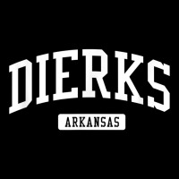 Dierks Arkansas Ar Vintage Athletic Sports Design T Shirt Cropped Hoodie | Artistshot